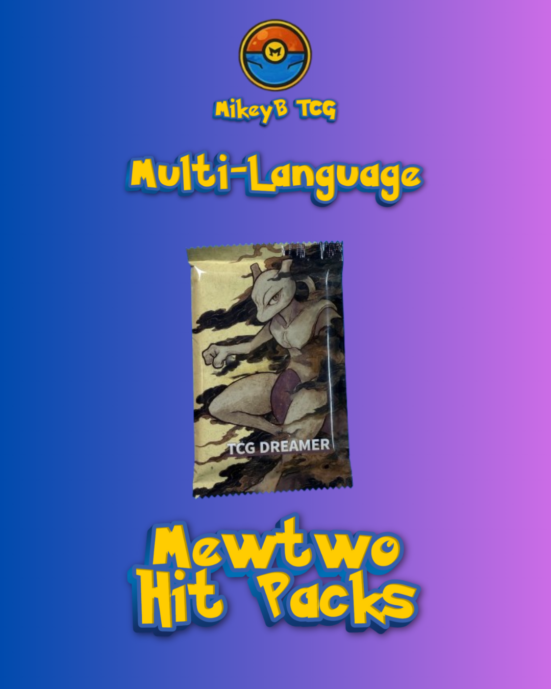 Mewtwo Hit Packs - Multi-language - Pokémon TCG