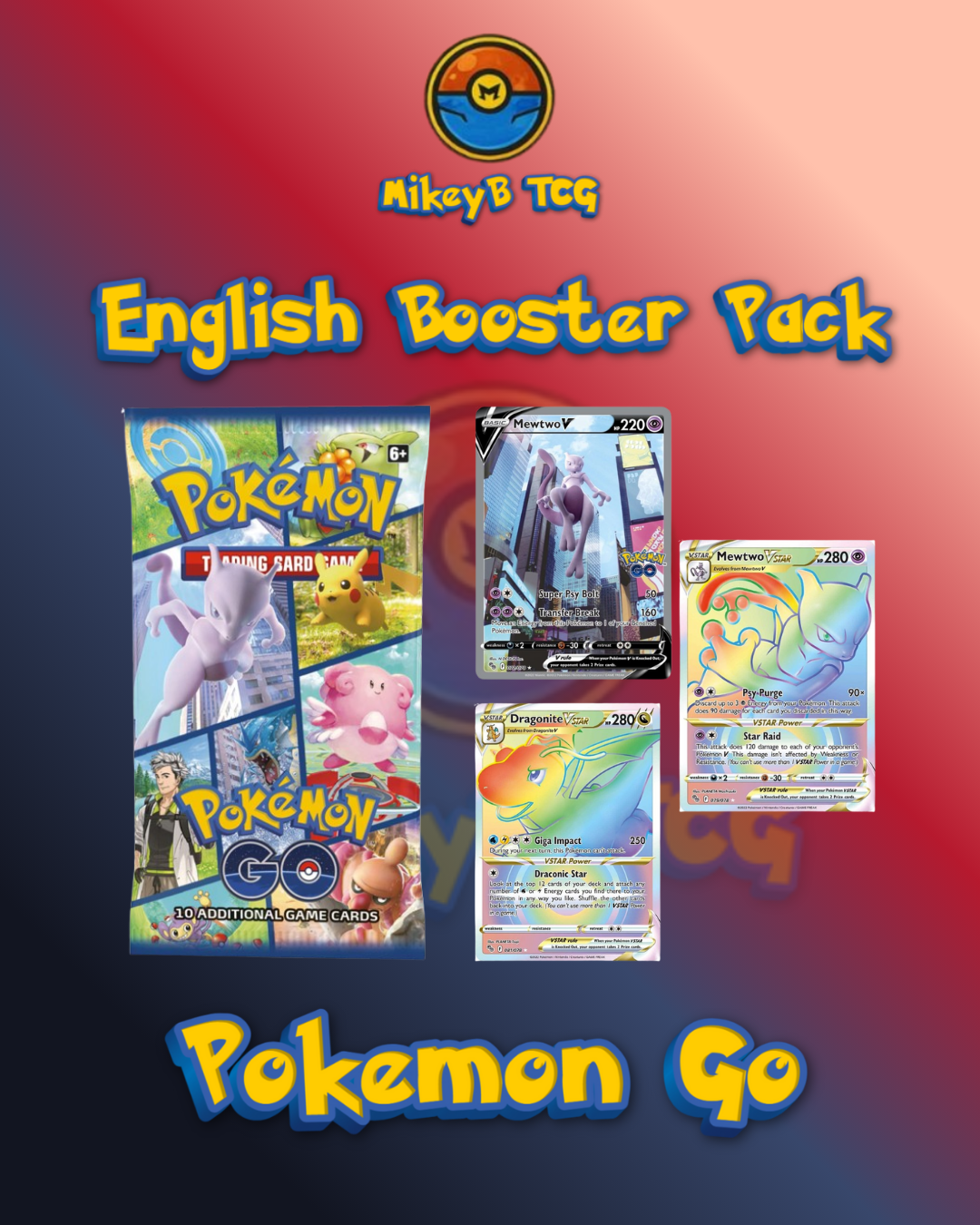 English Booster Packs - Choose your pack!