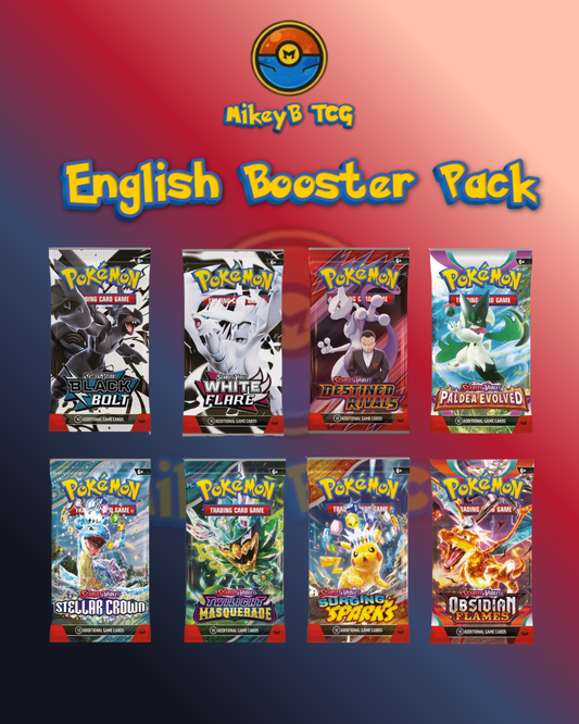 English Booster Packs - Choose your pack!