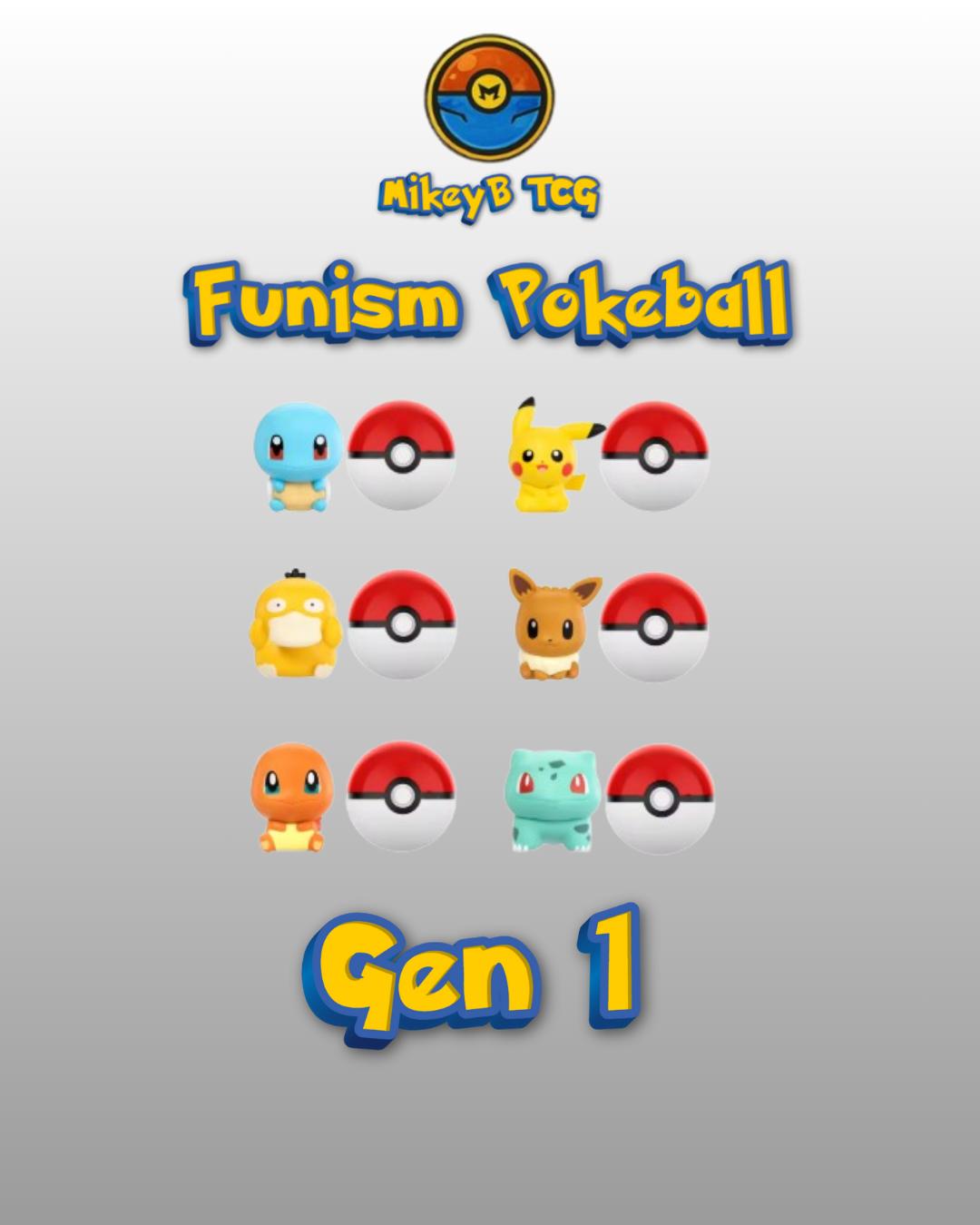 Funism Gen 1 Pokeballs - Pokemon TCG