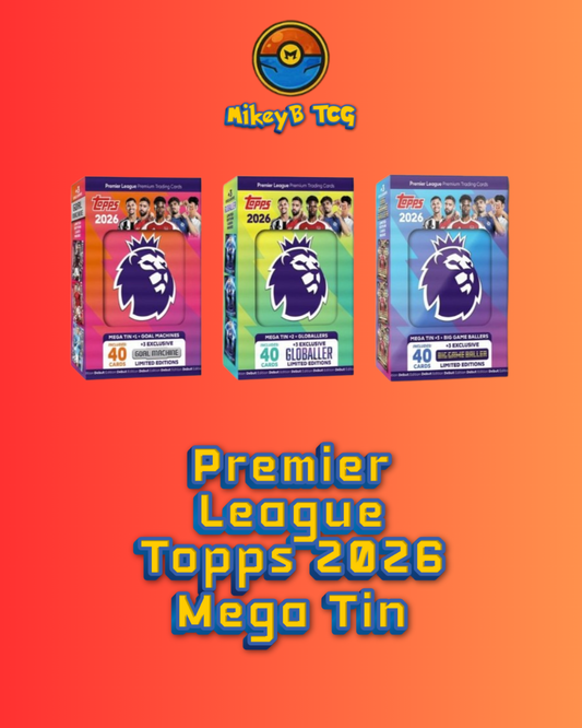 Topps Premier League 2026 - Debut Edition - Mega Tins