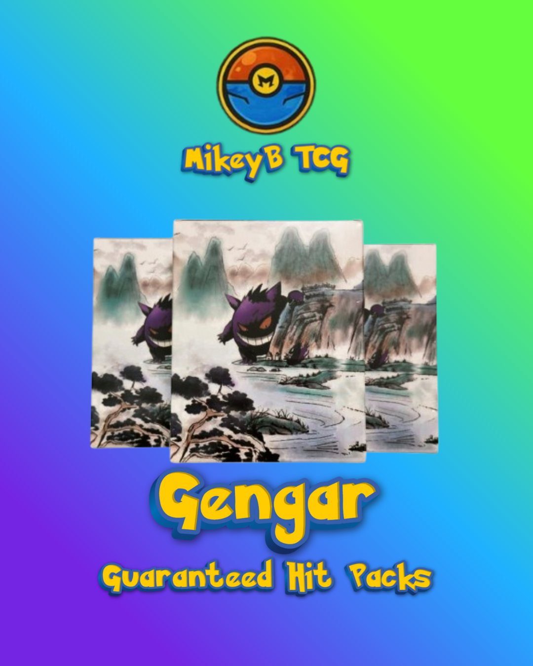Gengar Guranteed Hit Packs (Multi Language)