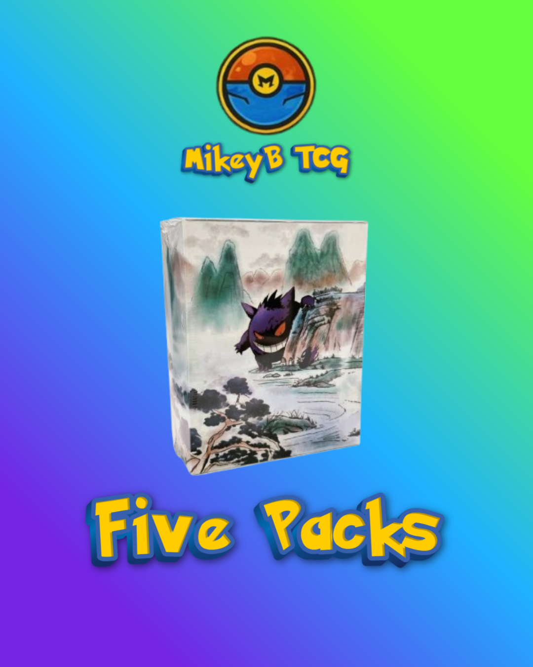 Gengar Guranteed Hit Packs (Multi Language)