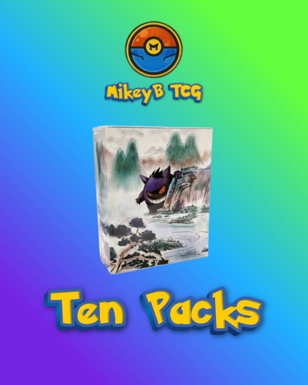 Gengar Guranteed Hit Packs (Multi Language)