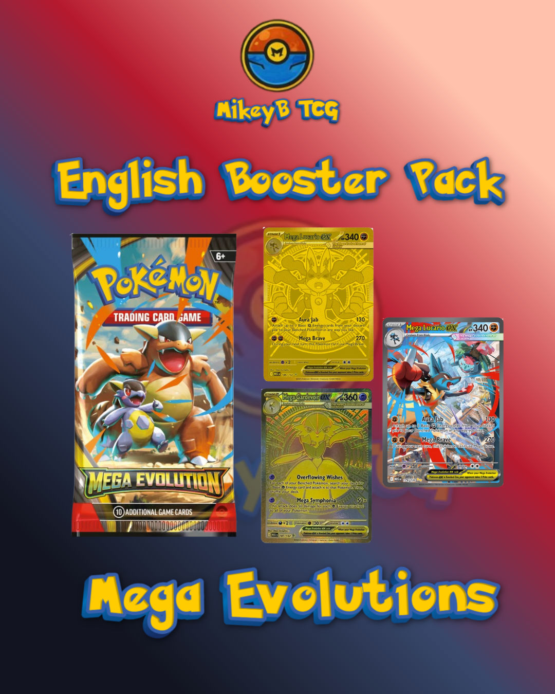 English Booster Packs - Choose your pack!