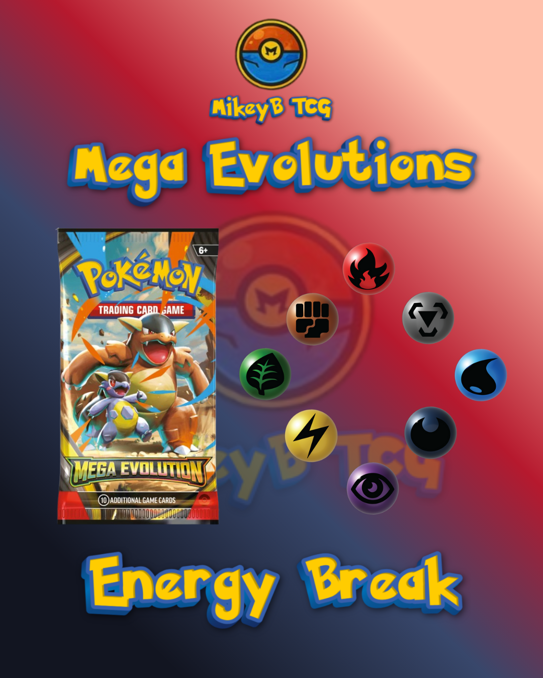 Mega Evolutions Energy Break! - Pokémon TCG