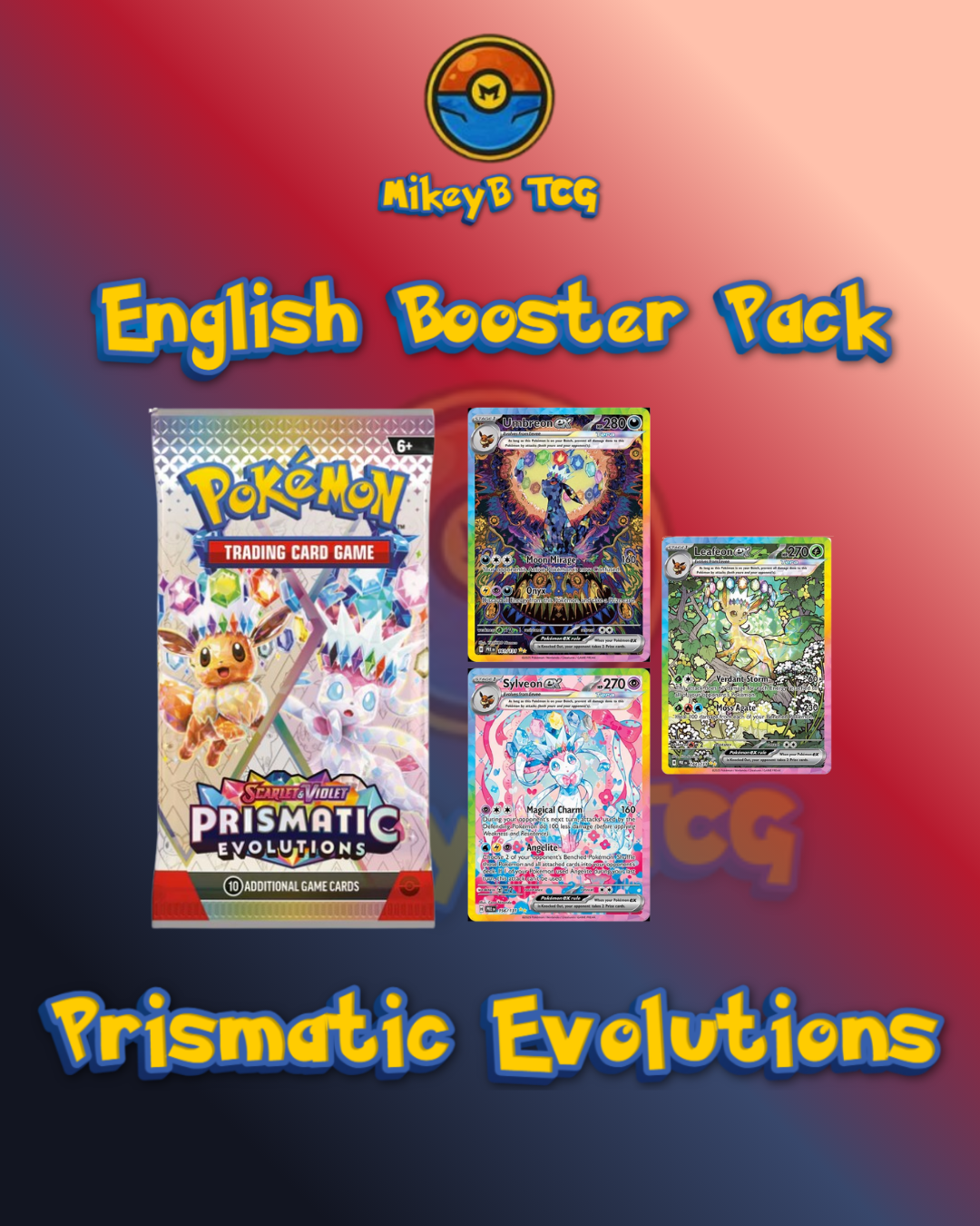 English Booster Packs - Choose your pack!