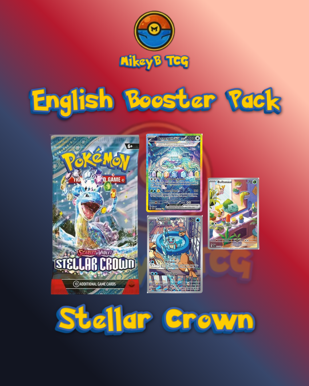 English Booster Packs - Choose your pack!