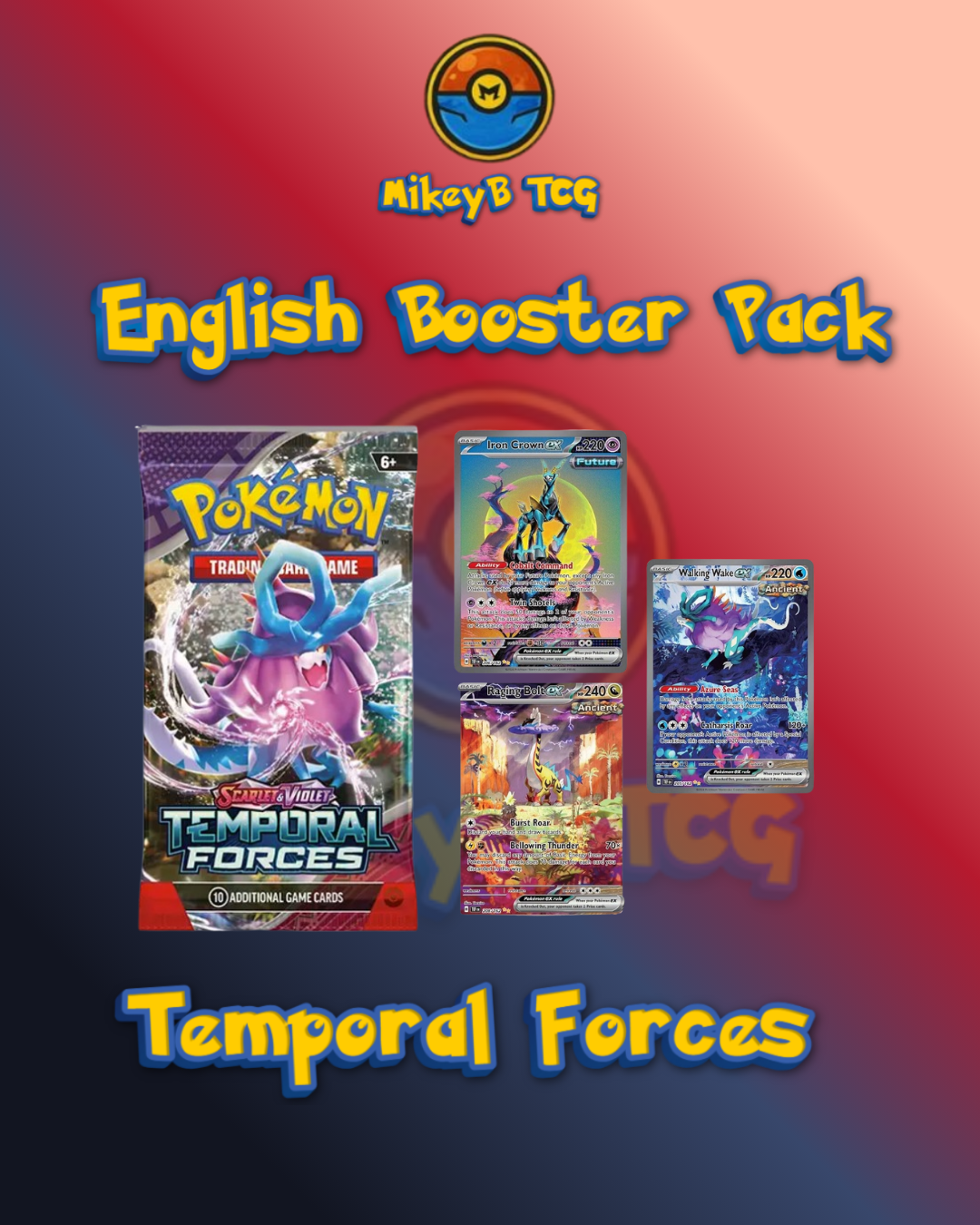 English Booster Packs - Choose your pack!