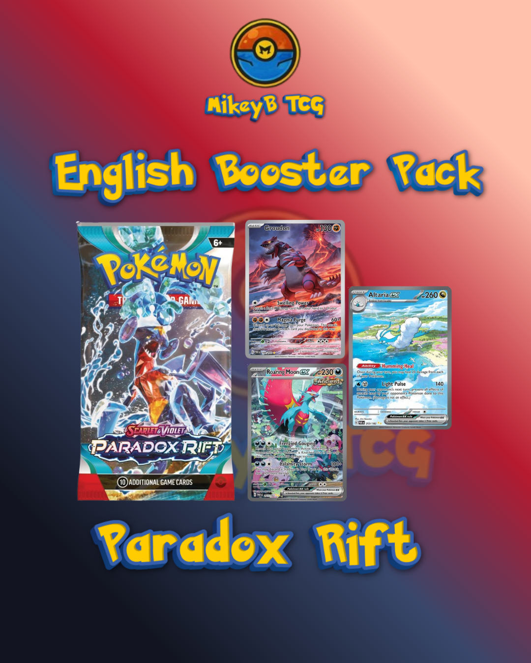 English Booster Packs - Choose your pack!